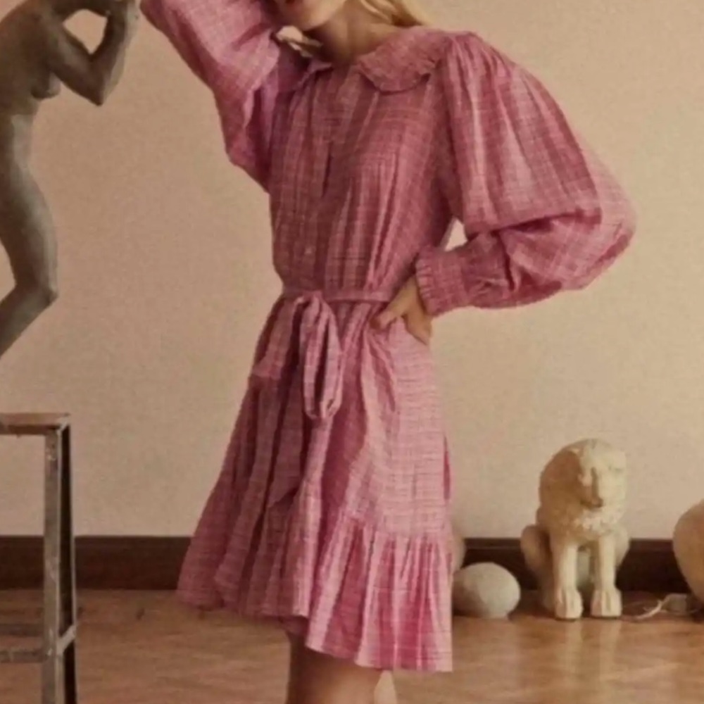 Doen Madge Dress Size Small Rosey St Germain Pink